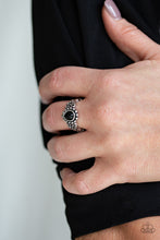 Load image into Gallery viewer, Pep Talk - Black Ring - Paparazzi
