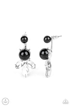 Load image into Gallery viewer, Extra Elite - Black Earrings - Double-Sided
