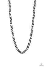 Load image into Gallery viewer, The Game CHAIN-ger - Black Necklace - Paparazzi
