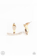 Load image into Gallery viewer, Glowing Glimmer - Gold Earrings- Double-Sided
