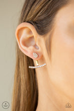 Load image into Gallery viewer, Glowing Glimmer - Gold Earrings- Double-Sided
