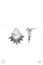 Load image into Gallery viewer, Crystal Canopy - White Earrings - Post - Double-sided
