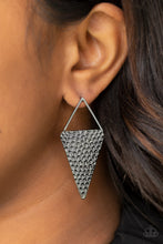 Load image into Gallery viewer, Have A Bite - Black Earrings - Post
