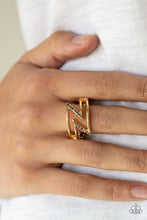 Load image into Gallery viewer, 5th Avenue Flash - Gold Ring
