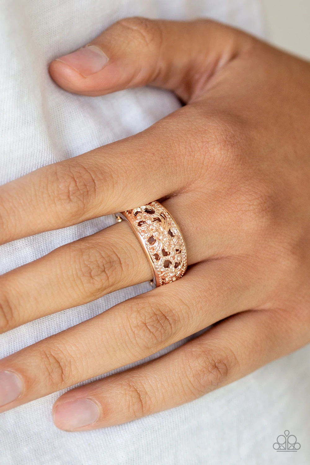 Breezy Blossoms - Rose Gold Ring