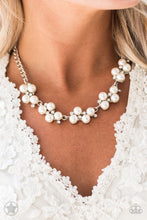 Load image into Gallery viewer, Love Story- White Necklace - Paparazzi- Blockbuster

