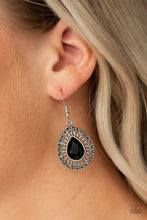 Load image into Gallery viewer, Limo Service - Black Earrings - Paparazzi
