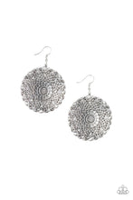 Load image into Gallery viewer, Mandala Mandalay - White Earrings - Paparazzi
