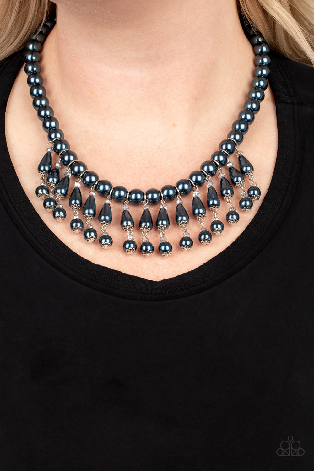 Miss Majestic - Blue Necklace - Paparazzi