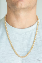 Load image into Gallery viewer, Lightweight Division - Gold Necklace
