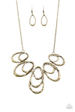 Load image into Gallery viewer, Terra Storm - Brass Necklace
