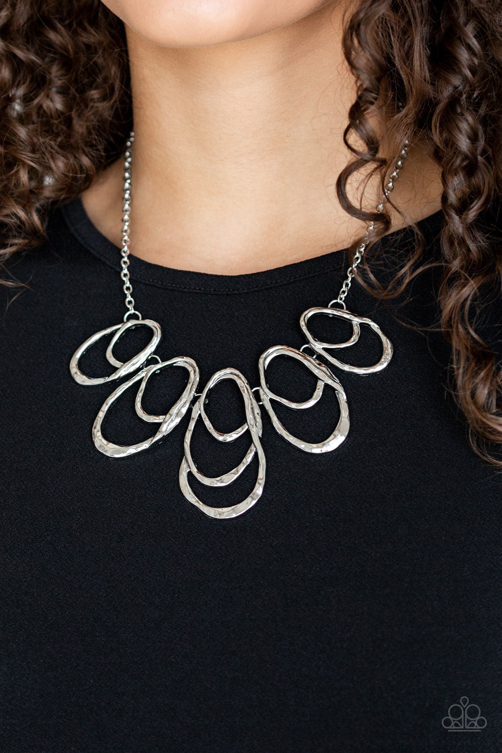 Terra Storm - Silver Necklace - Paparazzi