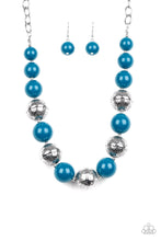 Load image into Gallery viewer, Floral Fusion - Blue Necklace
