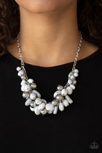 Load image into Gallery viewer, Full Out Fringe - White Necklace
