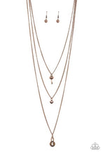 Load image into Gallery viewer, Secret Heart - Copper Necklace
