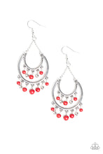 Load image into Gallery viewer, Free-Spirited Spirit - Red Earrings
