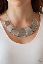 Load image into Gallery viewer, More Roar - Silver Necklace - Paparazzi
