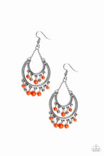 Load image into Gallery viewer, Free Spirited Fashionista - Orange Earrings
