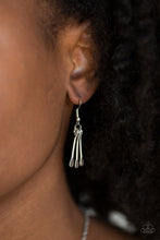Load image into Gallery viewer, Trendsetting Trinket - Silver Necklace - Paparazzi
