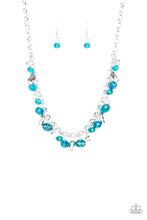 Load image into Gallery viewer, Downstage Dazzle - Blue Necklace
