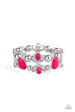 Load image into Gallery viewer, Fabulously Flourishing - Pink Bracelet
