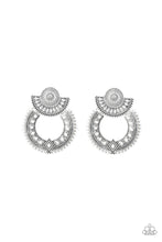 Load image into Gallery viewer, Texture Takeover - Silver Earrings
