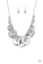 Load image into Gallery viewer, Turn It Up - Silver Necklace - Paparazzi
