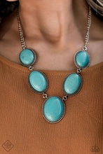 Load image into Gallery viewer, Simply Santa Fe - River Valley Radiance - Blue Necklace Set- Complete Trend Blend- Fashion Fix
