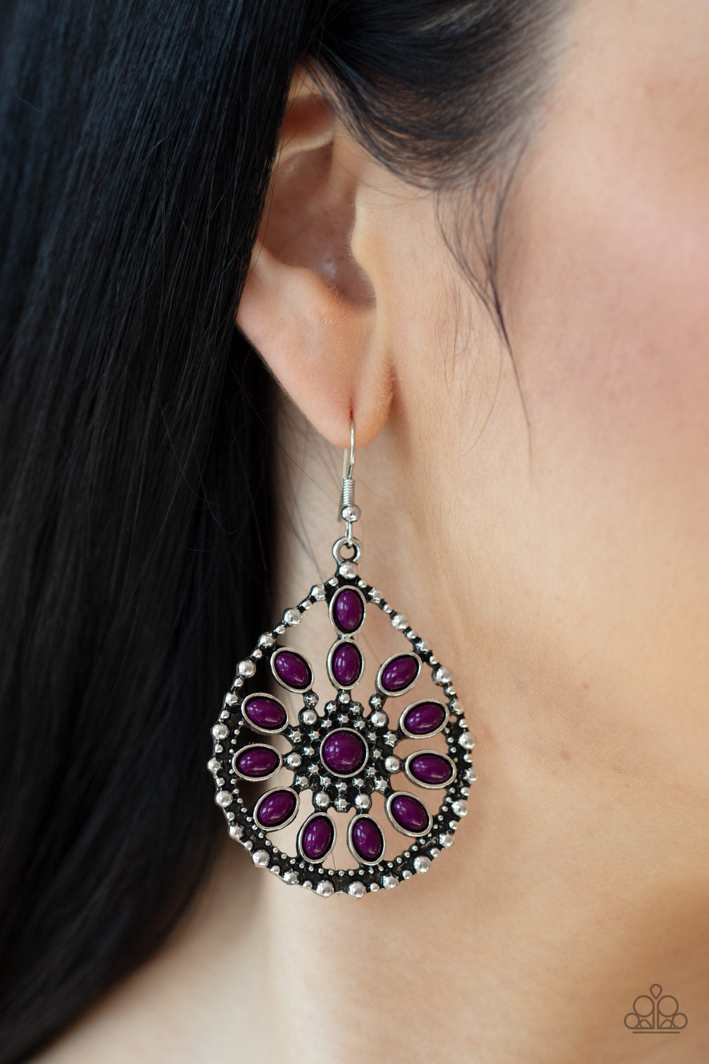 Free To Roam - Purple Earrings