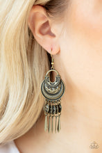 Load image into Gallery viewer, Give Me Liberty - Brass Earrings
