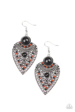 Load image into Gallery viewer, Tribal Territory - Black Earrings - Paparazzi
