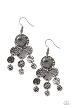 Load image into Gallery viewer, Do Chime In - Black Earrings - Paparazzi
