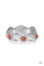 Load image into Gallery viewer, Bountiful Blossoms - Brown Bracelet
