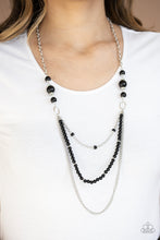 Load image into Gallery viewer, Very Vintage - Black Necklace - Paparazzi

