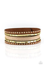 Load image into Gallery viewer, Seize the  Sass- Brass Bracelet- Urban
