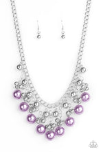 Load image into Gallery viewer, Pearl Appraisal - Purple Necklace
