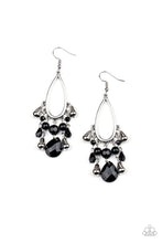 Load image into Gallery viewer, Summer Catch - Black Earrings - Paparazzi
