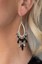 Load image into Gallery viewer, Summer Catch - Black Earrings - Paparazzi
