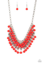 Load image into Gallery viewer, Jubilant Jingle - Red Necklace
