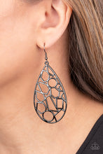 Load image into Gallery viewer, Reshaped Radiance - Black Earrings - Paparazzi
