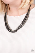 Load image into Gallery viewer, Beat Box Queen - Black Necklace - Paparazzi
