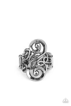 Load image into Gallery viewer, Musical Motif - Black Ring
