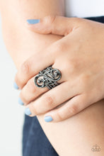 Load image into Gallery viewer, Musical Motif - Black Ring

