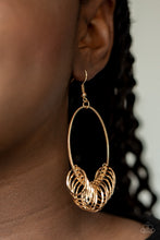 Load image into Gallery viewer, Halo Effect - Gold Earrings
