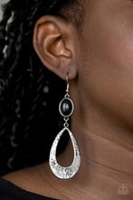 Load image into Gallery viewer, Badlands Baby - Black Earrings
