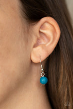 Load image into Gallery viewer, Bubbly Boardwalk - Blue Necklace - Paparazzi
