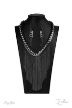 Load image into Gallery viewer, The Alex - ZI COLLECTION PIECE - (Gunmetal) Black Necklace

