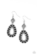 Load image into Gallery viewer, Stone Orchard - Black Earrings
