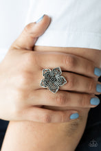 Load image into Gallery viewer, Full Bloom Fancy - Silver Ring - Paparazzi
