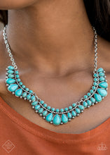 Load image into Gallery viewer, Naturally Native - Blue Necklace- Fashion Fix
